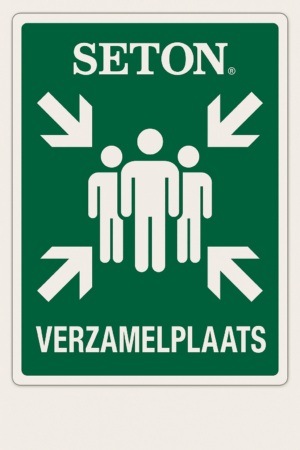 Seton Verzamelplaats Bord